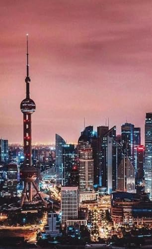 HfmQuisutron Shanghai Landschaft Reise Poster Jigsaw Puzzle 1000 Teile Für Puzzle Home Stressabbau Spiel Xy265Tk von HfmQuisutron