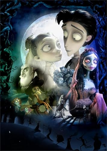 Hfmquisutron Holzpuzzle 1000 Stück Fantasy Musik Film Corpse.Bride Puzzles Lernspielzeug Für Erwachsene Rt47Ha von HfmQuisutron