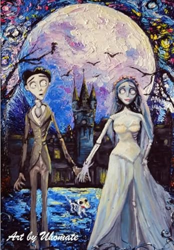 Hfmquisutron Holzpuzzle 1000 Teile Fantasy Musik Film Corpse.Bride Puzzles Lernspielzeug Für Erwachsene Rt49Ha von HfmQuisutron