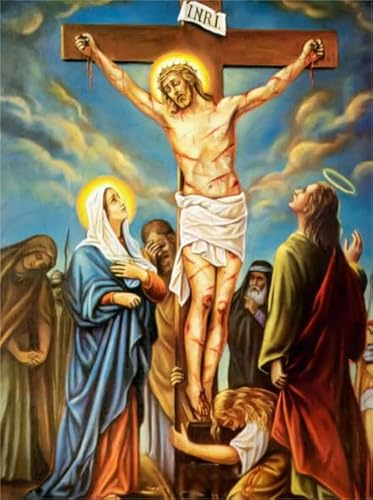 Jesus Art Oil Painting Pictures,1000 Teile Puzzles Puzzle,Puzzles Für Ältere Erwachsene, Unregelmäßige Puzzle Teile,Memory Cognition Games,Wand Kunst Dekoration Zt144Qa von HfmQuisutron