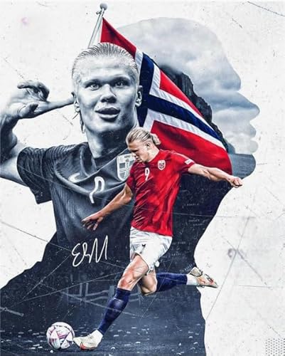 Puzzle 1000 Stück - England Soccer Player Erling.Haaland - Poster Art Puzzle - Stress Relief Toys for Men Gifts Zy149Qk von HfmQuisutron