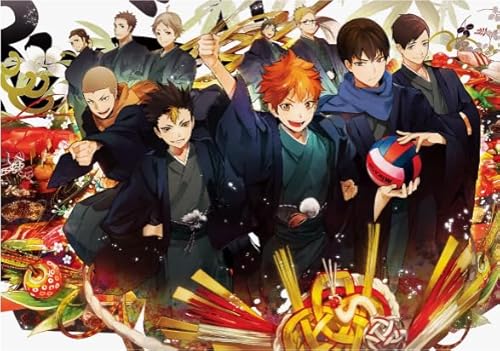 Puzzle 1000 Stück - Japanese Animes Haikyuu - Colour Puzzle - Kinder Lernspielzeug Puzzle Geschenk Zy183Qk von HfmQuisutron