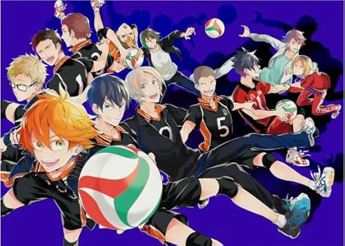 Puzzle 1000 Stück - Japanese Animes Haikyuu - Colour Puzzle - Kinder Lernspielzeug Puzzle Geschenk Zy188Qk von HfmQuisutron