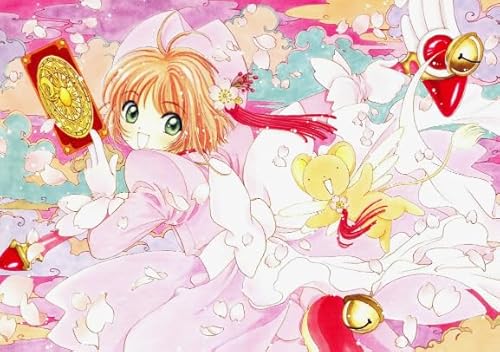 Puzzle 1000 Stück - Japanische Animes Cardcaptors Poster - Colourful Irregular Puzzle - Children's Educational Toys - Wandkunst Dekoration Sq148Zp von HfmQuisutron