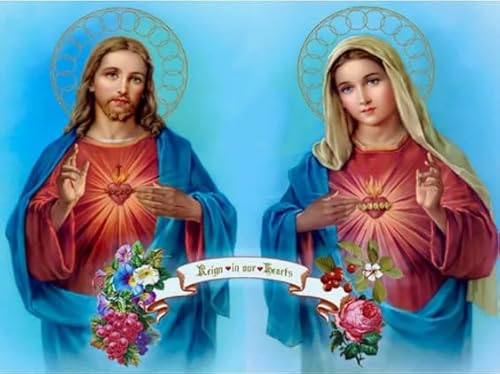 Puzzle 1000 Teile - The Madonna and Jesus - Art Posters Jigsaw Puzzle - Adult Family's Educational Toys Gifts Zy41Qk von HfmQuisutron