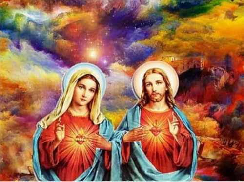 Puzzle 1000 Teile - The Madonna and Jesus - Art Posters Jigsaw Puzzle - Adult Family's Educational Toys Gifts Zy44Qk von HfmQuisutron