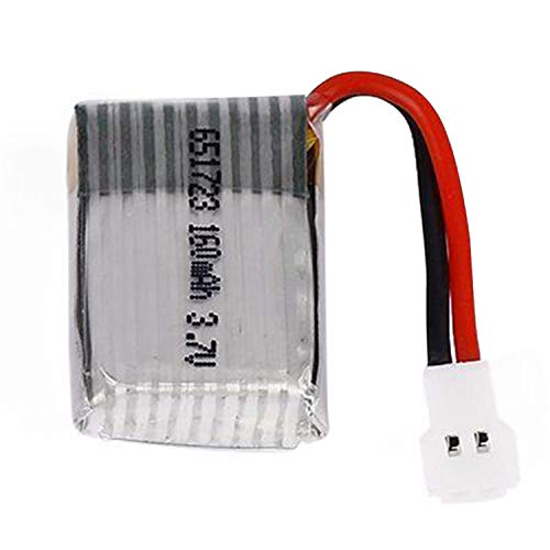 Hfourhnik 1 Stück 3,7 V 160 Mah 20C Lipo Batterie Modell 651723 für FPV Rc Molex 51005 Z von Hfourhnik