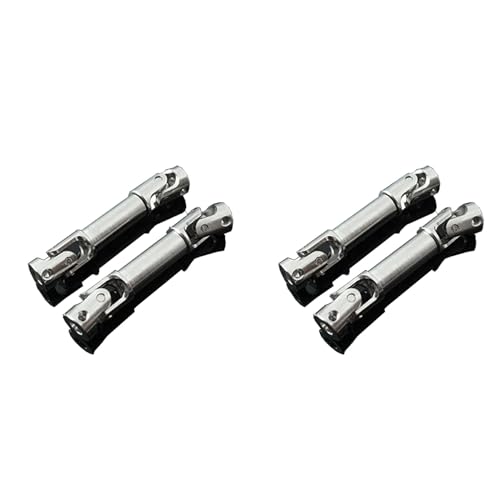 Hfourhnik 2X für HBX 2098B Antriebs Welle 42-55 mm Getriebe Wellen 3 mm Universalgelenkachse für 1/24 Mini Kletter Auto Teile von Hfourhnik