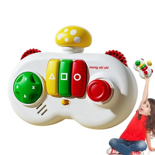 HgbfMij Busy-Spiel für Kinder, Busy-Game-Board-Controller - Pilz-pädagogisches Reise-Aktivitätsspielzeug | Sensorisches Brettspielzeug, Kinderspiel, sensorisches Spielzeug, lustiges pädagogisches von HgbfMij