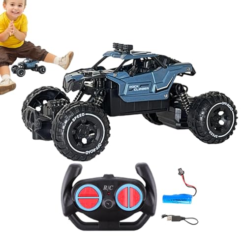 HgbfMij Ferngesteuertes Auto Ab 3 4 5 6 8 10 Jahre, RC Auto Mit Fernbedienung, Schnelles Rennauto Wiederaufladbar, RC Auto Für Kinder Mit Fernbedienung, Ferngesteuertes Auto Für Kinder Weihnachten von HgbfMij