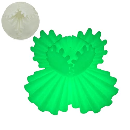 HgbfMij Gear Ball 3D Printed Gear Ball Spin Ball Fidget Toy, 3D Gedrucktes Zahnradkugel, 3D Schaltkugel Spielzeug, Getriebekugel Zappeliges Spielzeug, Gear Toy for Stress and Relaxing von HgbfMij