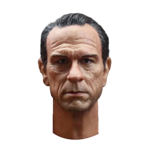 HiPlay, Men in Black: Tommy Lee Jones Classic Calm Head Sculpt, 1/6 Scale for 12 Inch Collectible Figure TMLQ von HiPlay