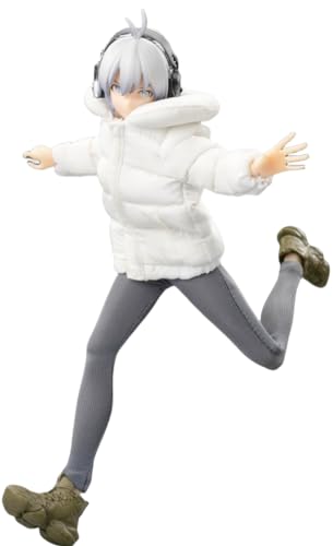 HiPlay 1/12 Scale Figure Doll Clothes: Down Jacket Set for 6-inch Collectible Action Figure White CS013B von HiPlay