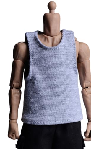 HiPlay 1/12 Scale Figure Doll Clothes: Gray Vest for 6-inch Collectible Action Figure AT2022015C2 HiPlay 1/12 Scale Figure Doll Clothes: Gray Vest for 6-inch Collectible Action Figure AT2022015C2 von HiPlay