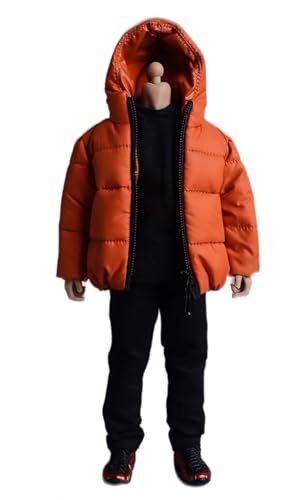 HiPlay 1/12 Scale Figure Doll Clothes: Orange Down-Filled Garment for 6-inch Collectible Action Figure YRFC HiPlay 1/12 Scale Figure Doll Clothes: Orange Down-Filled Garment for 6-inch Collectible Action Figure YRFC von HiPlay