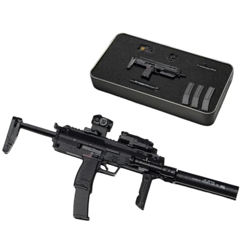 HiPlay 1/6 Scale Action Figure Accessory: Machine Gun Model for 12-inch Miniature Collectible Figure MP7 von HiPlay