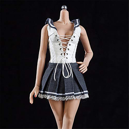 HiPlay 1/6 Scale Female Figure Doll Clothes, Japanese Seifuku, Schoolgirl Uniform, Outfit Costume for 12 inch Female Action Figure Phicen/TBLeague CM064 HiPlay 1/6 Scale Female Figure Doll Clothes, Japanese Seifuku, Schoolgirl Uniform, Outfit Costume for 12 inch Female Action Figure Phicen/TBLeague CM064 von HiPlay
