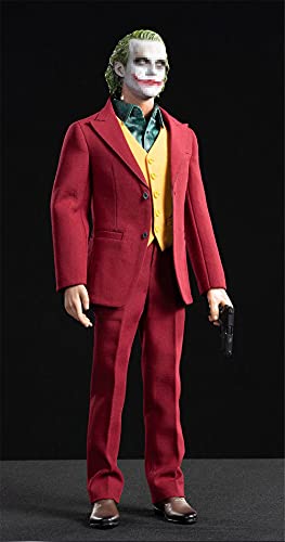 HiPlay 1/6 Scale Figure Doll Clothes, Coat+Shirt+Waistcoat+Pants+Shoes Suit, Outfit Costume for 12 inch Male Action Figure Phicen/TBLeague CM090 von HiPlay