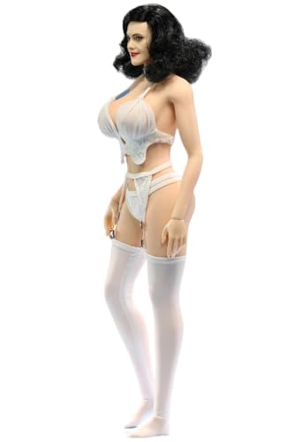 HiPlay 1/6 Scale Figure Doll Clothes: Female White Lace Lingerie Garter Stockings for 12-inch Collectible Action Figure JO23X-11B HiPlay 1/6 Scale Figure Doll Clothes: Female White Lace Lingerie Garter Stockings for 12-inch Collectible Action Figure JO23X-11B von HiPlay