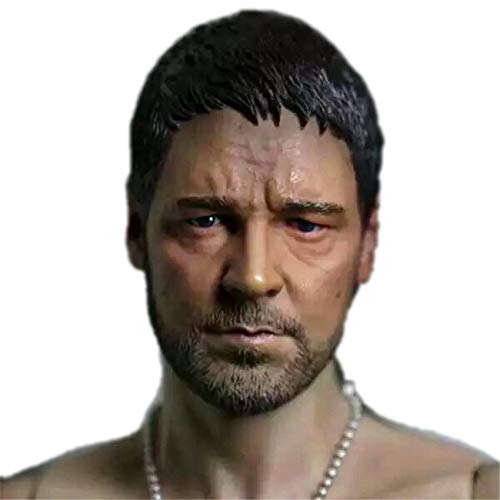 HiPlay 1/6 Scale Male Figure Head Sculpt, Handsome Men Tough Guy, Doll Head for 12 inch Action Figure HS022 (F) von HiPlay