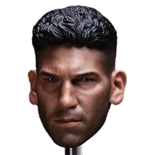 HiPlay 1/6 Scale Male Figure Head Sculpt, Handsome Men Tough Guy, Doll Head for 12 inch Action Figure HS023 (B) von HiPlay