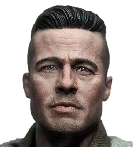 HiPlay 1/6 Scale Male Figure Head Sculpt, Handsome Men Tough Guy, Doll Head for 12 inch Action Figure HS023 (E) von HiPlay