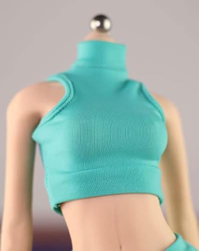 HiPlay 1/6 Scale Vest Outfit Costume for 12 inch Female Seamless Action Figure Phicen/TBLeague DY10 Blue von HiPlay