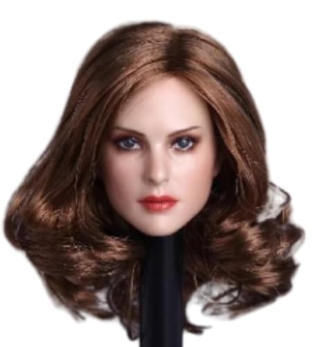 HiPlay 1:6 Scale Female Head Sculpt, Euro-American Girl Head Sculpture for 12-inch Action Figures GC005B von HiPlay