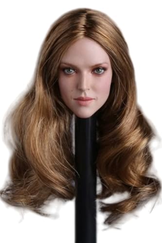 HiPlay 1:6 Scale Female Head Sculpt, Euro-American Star, Barbara Female Head Sculpture for 12-inch Action Figures GC009C von HiPlay