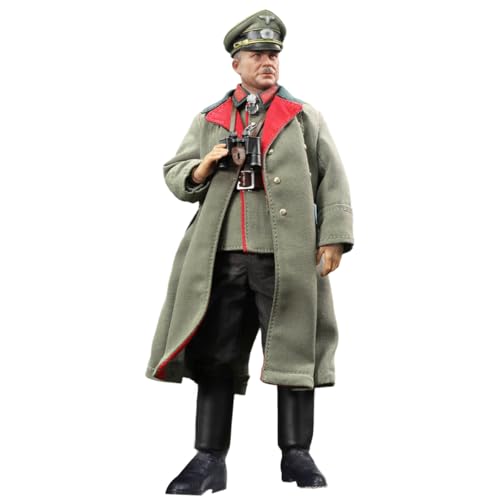 HiPlay 3R Collectible Action Figure Full Set: Little Empire - Guderian, Military Style, Seamless Design, 1:12 Scale Miniature Collectible TG80002 von HiPlay