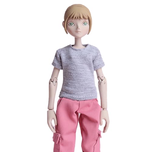 HiPlay ATStory 1/12 Scale Figure Doll Clothes: Gray Mecha Girl Long Short-Sleeve T-Shirt for 6-inch Collectible Action Figure CKDXTXH HiPlay ATStory 1/12 Scale Figure Doll Clothes: Gray Mecha Girl Long Short-Sleeve T-Shirt for 6-inch Collectible Action Figure CKDXTXH von HiPlay