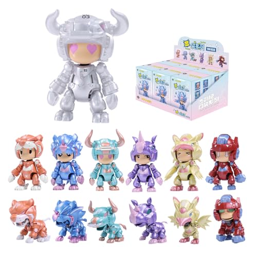 HiPlay CANG Toys Trans Age Pocket Transformation 1st Edition Q-Version Pet Mecha Blind Box Figur Komplettset HiPlay CANG Toys Trans Age Pocket Transformation 1st Edition Q-Version Pet Mecha Blind Box Figur Komplettset von HiPlay