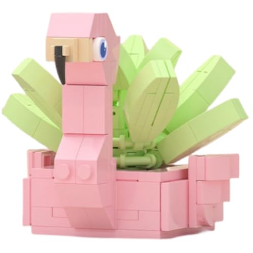 HiPlay Chizao Society Flowers & Plants - Flamingo Mecha Building Blocks Set, Collectible Toys 176 Pieces 220704 von HiPlay