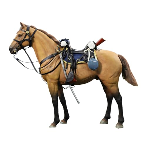 HiPlay DID, Civil War Brown War Horse, 1/6 Scale Collectible Statue Figurine E60076 von HiPlay