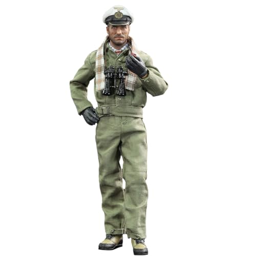 HiPlay DID 1/12 Scale WWII German U-Boat Captain Heinrich Lehmann XD80026 Action Figure Plam Hero Series Age 15+ von HiPlay