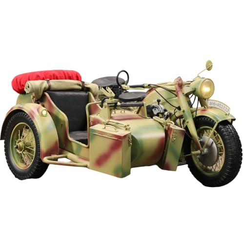 HiPlay DID 1/6 WWII Deutsches Zündapp KS750 Motorrad mit Beiwagen E60075 Tarnung für Action-Figuren ab 15 Jahren (Vorbestellung Anzahlung) von HiPlay