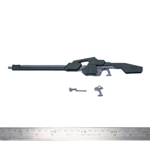 HiPlay EW 1/144 HG Kehaar Klappgewehr AOZ003C (Schwarz) für Actionfiguren ab 15 Jahren. von HiPlay