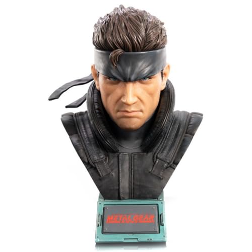 HiPlay First 4 Figures 12-Zoll Metal Gear Solid – Solid Snake Statue von HiPlay