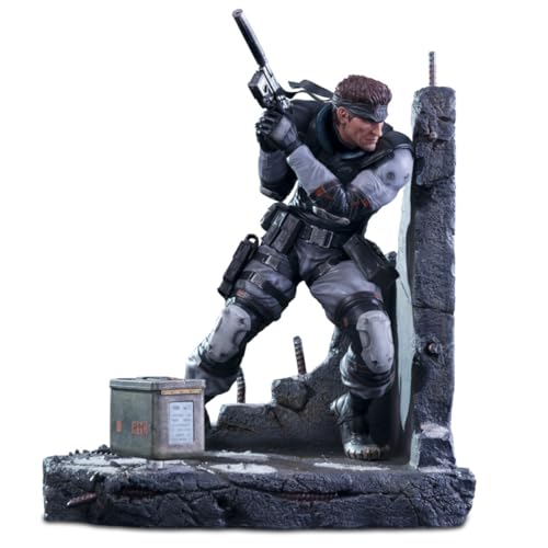 HiPlay First 4 Figures 17.5-Inches Metal Gear Solid: Solid Snake Game Role Statue von HiPlay