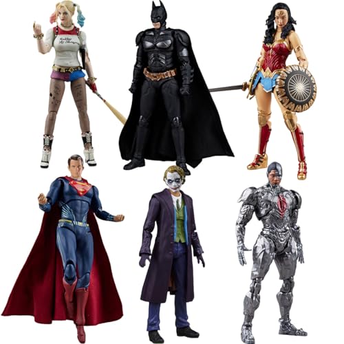 HiPlay Fondjoy 1/9 D-C Figuren Set von 6 Modellen Actionfiguren von HiPlay