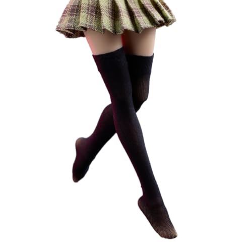 HiPlay HASUKI, Black-Colored Seamless Silk Stockings, 1/12 Scale for 6 Inches Collectible Figure SB0502HS von HiPlay