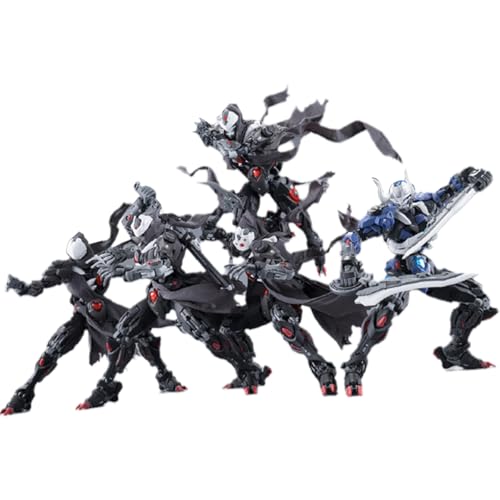 HiPlay HEMOXIAN 1/10 Scale Overlimit Zero Series 2 Lone Shadow Assembly Model Kits Detachable Team of 5 Figures von HiPlay