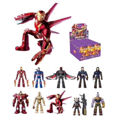 HiPlay Heroes All-Star Edition Serie 3 The Infinity Saga Blind Box Figuren Komplettes Set von HiPlay