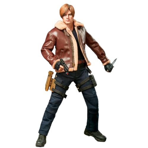 HiPlay Hot Heart 1/6 Scale Zombie Killer Kennedy FD014A Action Figure Jacket Version Age 15+ von HiPlay