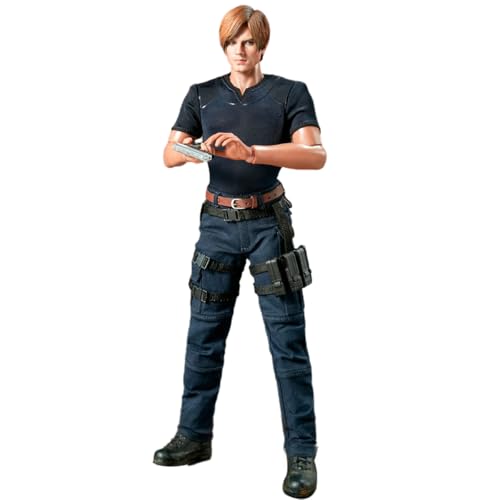 HiPlay Hot Heart 1/6 Scale Zombie Killer Kennedy FD014AD Action Figure Jacket Upgrade Version Age 15+ von HiPlay