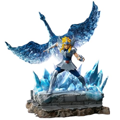 HiPlay Iron Studios, Saint Seiya Cygnus Hyoga Deluxe Edition TOEIS85023-10, 1/10 Scale Statue Collectible von HiPlay