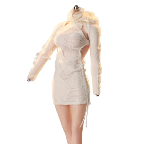 HiPlay JIAOUDOLL Gerüschtes Post-Apokalyptisches Stil Langkleid Distressed Version - Hellaprikot Puppenkleid Zubehör Passend für 1/6 Skala 12-Zoll Figur HiPlay JIAOUDOLL Gerüschtes Post-Apokalyptisches Stil Langkleid Distressed Version - Hellaprikot Puppenkleid Zubehör Passend für 1/6 Skala 12-Zoll Figur von HiPlay