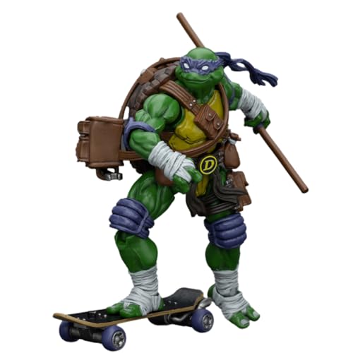 HiPlay JOYTOY Collectible Figure: Teenage Mutant Ninja Turtles - Donatello, 1:18 Scale Action Figure JT6304 von HiPlay