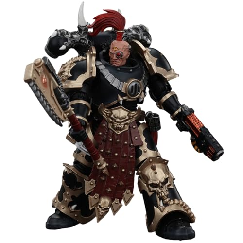 HiPlay JOYTOY Warhammer 40,000 1/18 Chaos Space Marines Black Legion Chosen mit Plasma Pistole und Energieraxt JT00959 Action-Figuren (Vorbestellung Anzahlung) von HiPlay