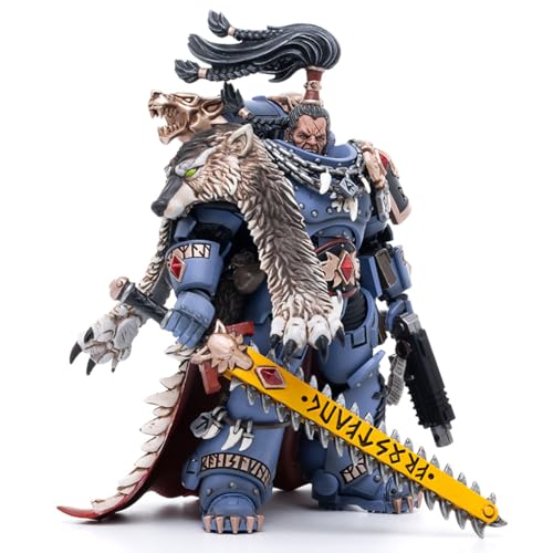 HiPlay JOYTOY Warhammer 40.000 1/18 Space Wolves Ragnar Blackmane JT2924 Actionfiguren (Vorbestellung Anzahlung) von HiPlay